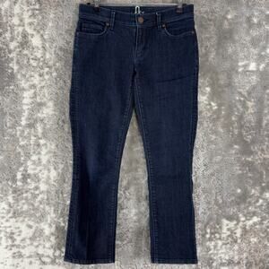 LOFT Women's Straight Leg Jeans - Dark Blue